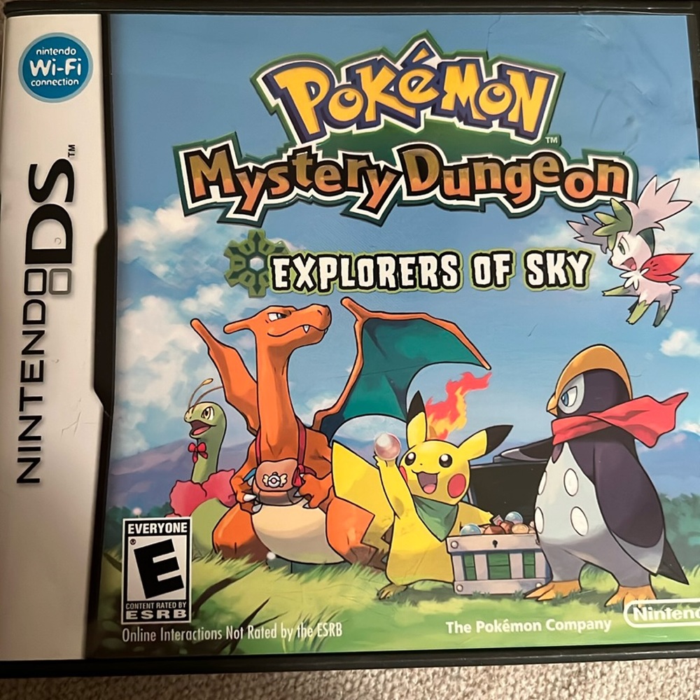COPY - Pokémon Mystery Dungeon DS game